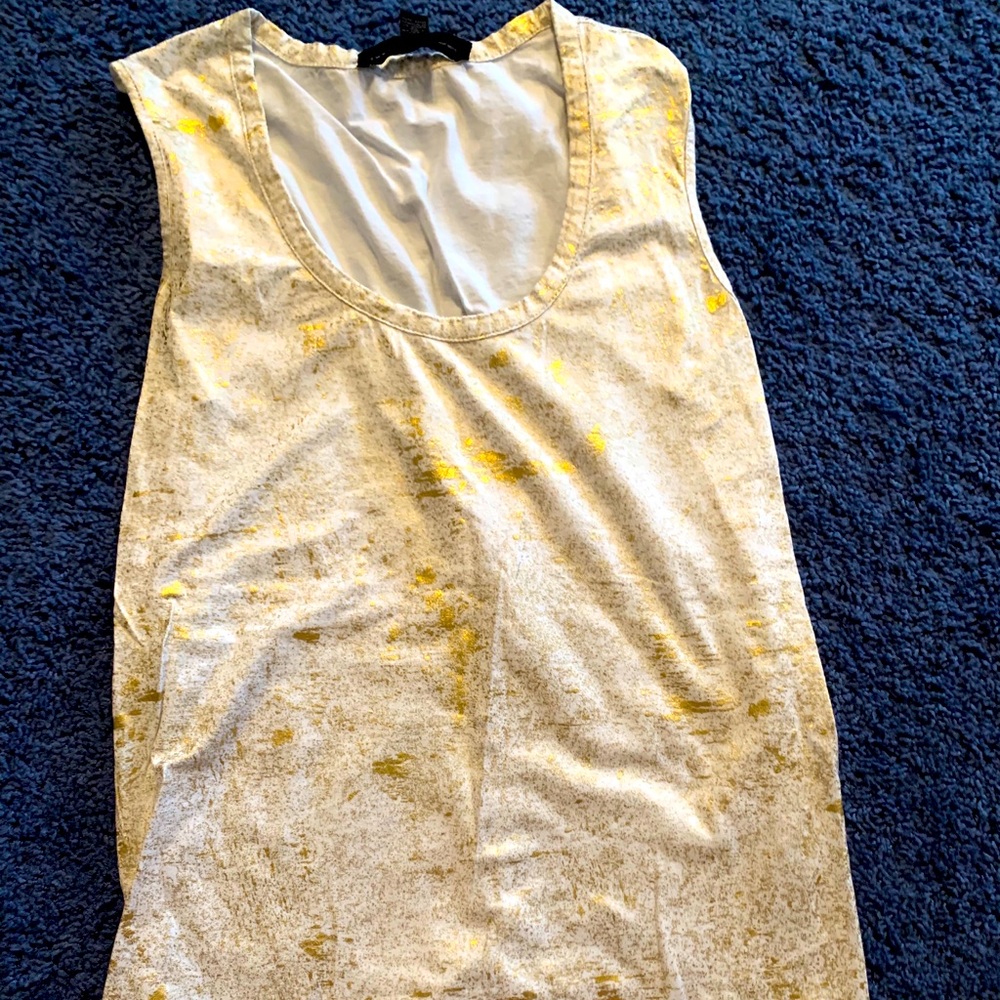 Ralph Lauren gold sparkle tank
